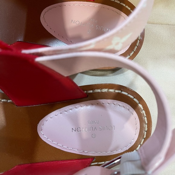 New Louis Vuitton Escale Monogram Giant 38 Rouge - Picture 3 of 6